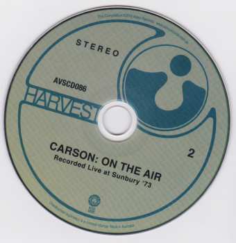 2CD Carson: On The Air (Recorded Live 1970 - 1973)
