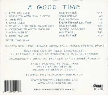 CD Carsten Dahl Trio: A Good Time