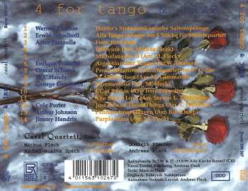 CD casalQuartet: 4 For Tango & Jazz