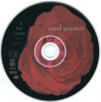 CD casalQuartet: 4 For Tango & Jazz