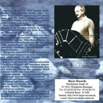 CD casalQuartet: 4 For Tango & Jazz