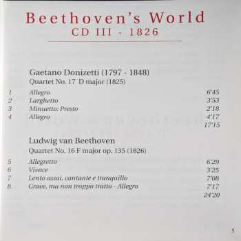 5CD Robert Schumann: Beethovens Welt 1799 - 1851 / Der Revolutionär & Seine Rivalen
