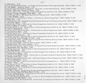 2CD Johnny Cash: Bonanza (50 Greatest Hits)