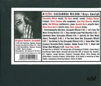 CD Cassandra Wilson: Days Aweigh