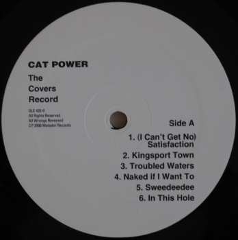 LP Cat Power: The Covers Record