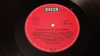 LP Cat Stevens: 20 Super Hits By Cat Stevens