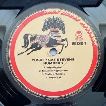 LP Cat Stevens: Numbers (A Pythagorean Theory Tale)