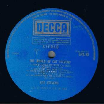 LP Cat Stevens: The World Of Cat Stevens