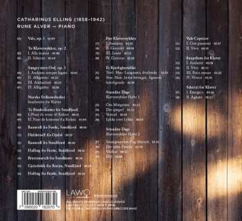CD Rune Alver: Catharinus Elling Works For Piano: Et Kjærlighetsdikt   DIGI