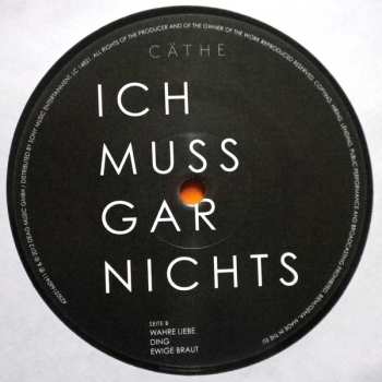 2LP Cäthe: Ich Muss Gar Nichts LTD | NUM