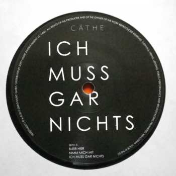 2LP Cäthe: Ich Muss Gar Nichts LTD | NUM