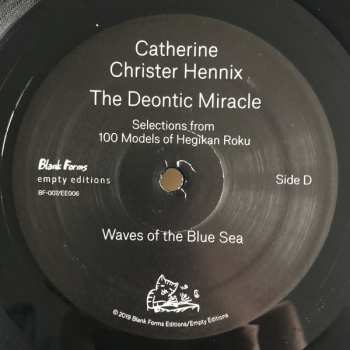 2LP Catherine Christer Hennix: The Deontic Miracle: Selections From 100 Models Of Hegikan Roku