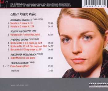 CD Cathy Krier: Piano
