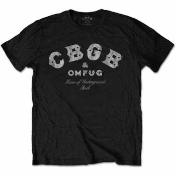 Merch Cbgb: T-shirt Classic Logo Cbgb 