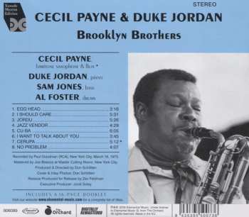 CD Duke Jordan: Brooklyn Brothers