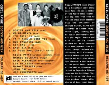 CD Cecil Payne: Scotch And Milk