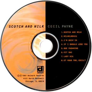 CD Cecil Payne: Scotch And Milk