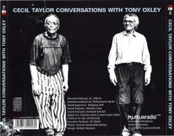 CD Cecil Taylor: Conversations With Tony Oxley
