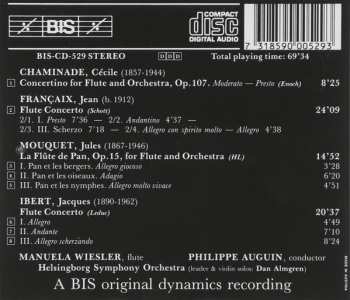 CD Jacques Ibert: Manuela Plays French Flute Concertos