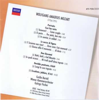 CD Cecilia Bartoli: Mozart Portraits
