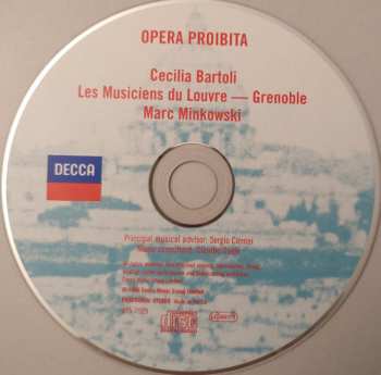 CD Cecilia Bartoli: Opera Proibita