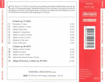 CD Bohumila Jedlickova: The Late Piano Works