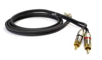 Audiotechnica Dynavox Cinchkabel RCA Black 0,5m