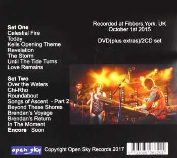 2CD/DVD Celestial Fire: Live In The UK