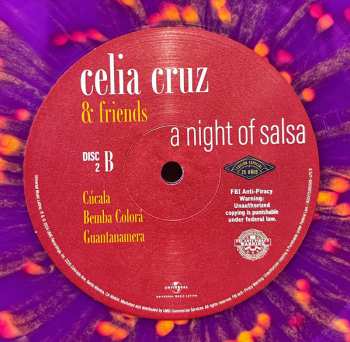 2LP Celia Cruz: A Night Of Salsa CLR