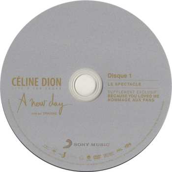 2DVD Céline Dion: A New Day... Live À Las Vegas