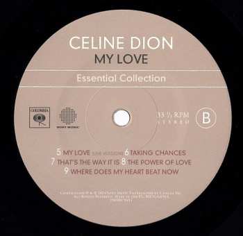 2LP Céline Dion: My Love (The Essential Collection)