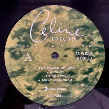 2LP Céline Dion: The Colour Of My Love
