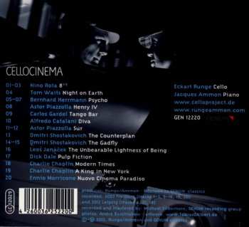 CD Cello Project: Cello Cinema