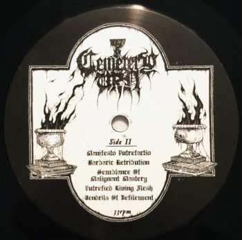 LP Cemetery Urn: Barbaric Retribution