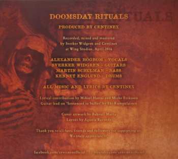 CD Centinex: Doomsday Rituals DIGI