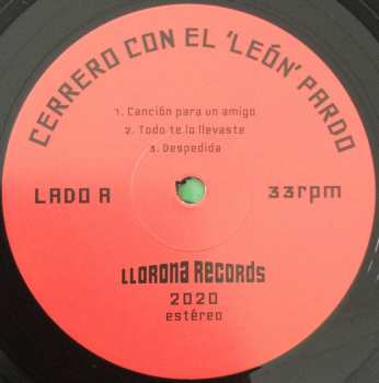 LP Cerrero: Canción Para Un Amigo