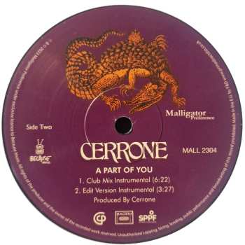 LP Cerrone: A Part Of You LTD