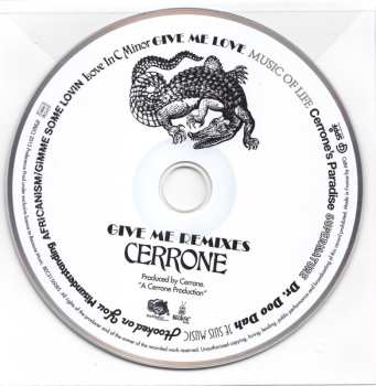 2LP/CD Cerrone: Give Me Remixes LTD