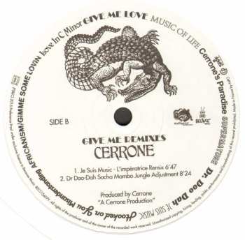 2LP/CD Cerrone: Give Me Remixes LTD