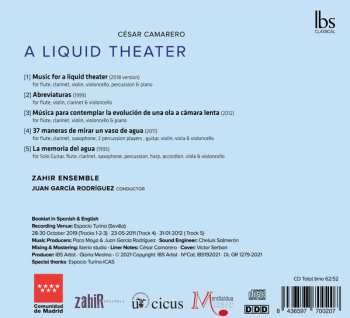 CD Zahir Ensemble: A Liquid Theater