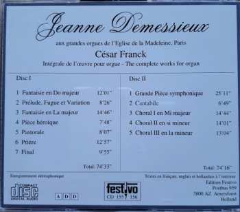 2CD César Franck: Intégrale De L'Oeuvre Pour Orgue = The Complete Works For Organ