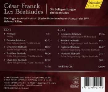 2CD César Franck: Les Béatitudes = Die Seligpreisungen = The Beatitudes