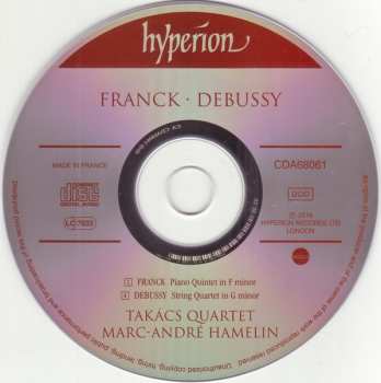 CD César Franck: Piano Quintet • String Quartet