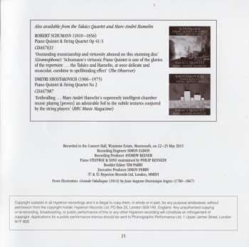 CD César Franck: Piano Quintet • String Quartet