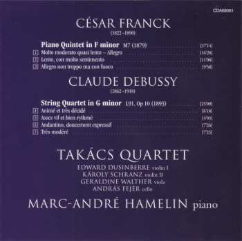 CD César Franck: Piano Quintet • String Quartet
