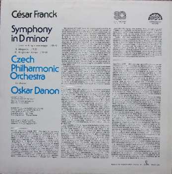 LP The Czech Philharmonic Orchestra: Symphony In D Minor