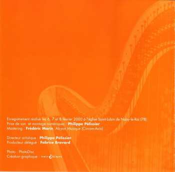 CD Cesar Velev: Méditation - Violon & Harpe