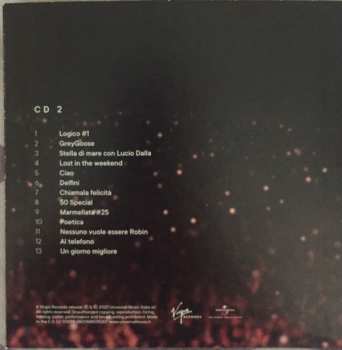 2CD Cesare Cremonini: Live Stadi 2022 + Imola DLX