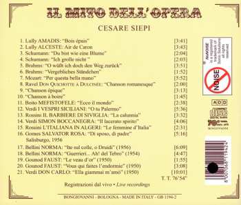 CD Cesare Siepi: Cesare Siepi