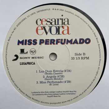2LP Cesaria Evora: Miss Perfumado